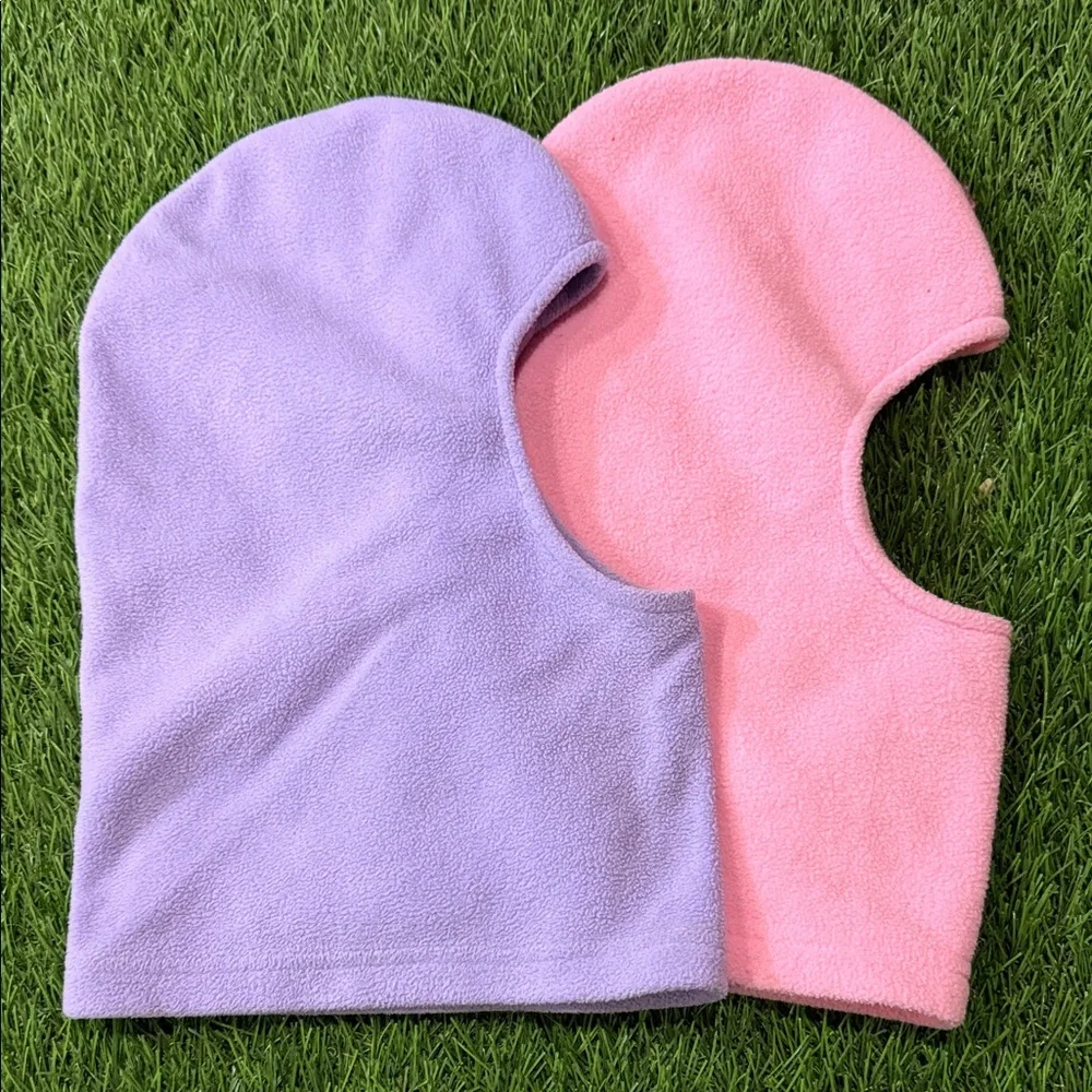 Youth Winter Hat/Face Masks- Fleece - Set of 2